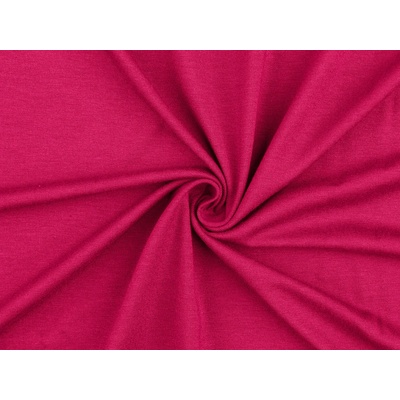 Úplet viskózový jednobarevný hrubší Varianta: 014 pink, Balení: 1 m 62160/161614/288780