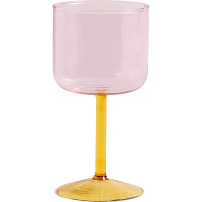 Hay Чаши за вино Tint Wine Glass розови и жълти 2 бр (AB530-A668-AG85)
