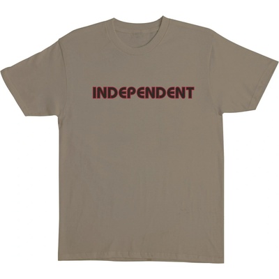 Independent tričko Groundwork S/S Heavyweight Prairie Dust 159936