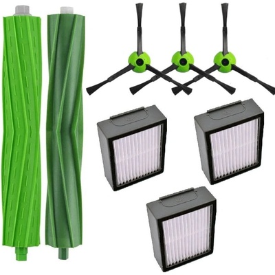 Mobilly комплект резервни филтри, четки и мопове за iRobot Combo J7+, Combo J7, Combo J9+ (XXX)