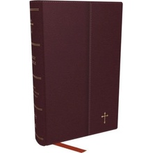 Nkjv, Compact Paragraph-Style Reference Bible, Leatherflex, Burgundy, Red Letter, Comfort Print: Holy Bible, New King James Version