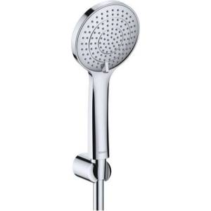 Duravit - Комплект от душ-глава, държач и маркуч, 3 режима на струята, хром UV0712002010 (UV0712002010)