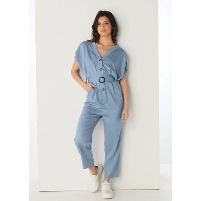 Victorio & Lucchino Гащеризон Victorio & lucchino 134695-3595-739 short sleeve jumpsuit - Blue (Blue)