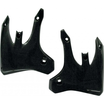 UFO kryty chladiče YAMAHA YZF 03-05, WRF 05-06 barva černá