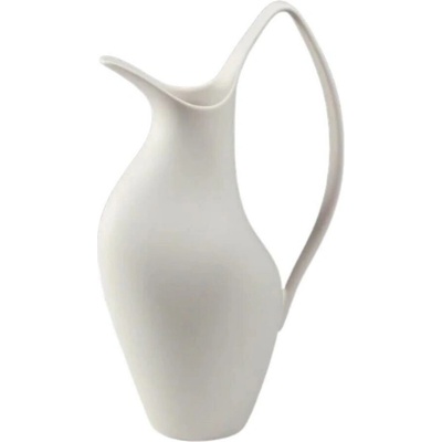 Estilo Home Biela keramická váza 33x17x19 cm EH0058