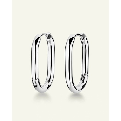 Rosefield обеци сребърно цветни Large Oval Hoops JEOLS-J568 Rosefield | Mnogotsveten | ЖЕНИ | UNI
