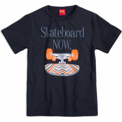 Kyly tričko Skateboard čierne