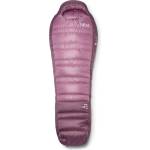Rab Дамски пухен спален чувал Rab Women's Alpine -18C / 0F Down sleeping bag - Iris / Dark Iris - размер Long (513-1936-0113) Спален чувал
