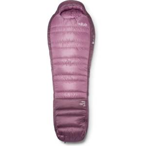 Rab Дамски пухен спален чувал Rab Women's Alpine -18C / 0F Down sleeping bag - Iris / Dark Iris - размер Long (513-1936-0113) Спален чувал