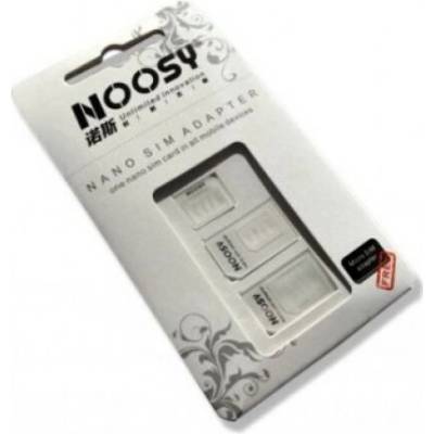 Adapter 3v1 microSIM/nanoSIM karty Noosy