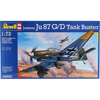 Revell R04692 Юнкесрс Ju 87 G/D - сглобяем модел