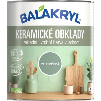 Balakryl Keramické Obklady zelenošedá 0,75l