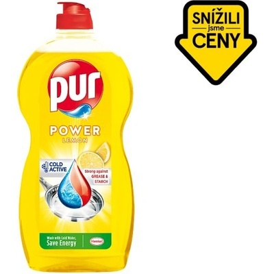 Pur Power Lemon Čisticí prostředek na ruční mytí nádobí 1200 ml