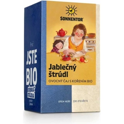 Sonnentor Jablečný štrúdl bio 45 g porc. dvoukomorový balení 6 ks