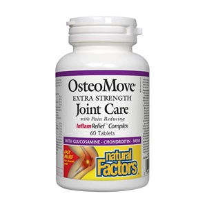 Natural Factors OsteoMove® Joint Care/ ОстеоМуув® Грижа за ставите x 60 таблетки Natural Factors (26842 NF)