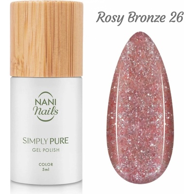 NANI gél lak Simply Pure Rosy Bronze 5 ml
