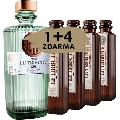 Le Tribute Gin 43% 0,7 l (holá láhev) – Zboží Dáma