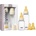 Bibs Комплект РР бебешки бутилки с аксесоари Bibs - Ivory, каучук, 150 + 270 ml, 2 броя (5018216)