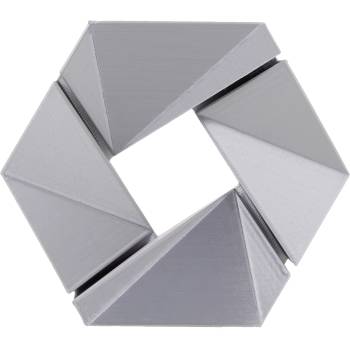 3DJAKE ecoPLA Silk Silver - 1, 75 mm / 1000 g (9010707004905)