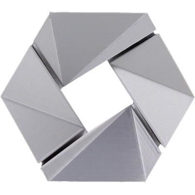 3DJAKE ecoPLA Silk Silver - 1, 75 mm / 1000 g (9010707004905)