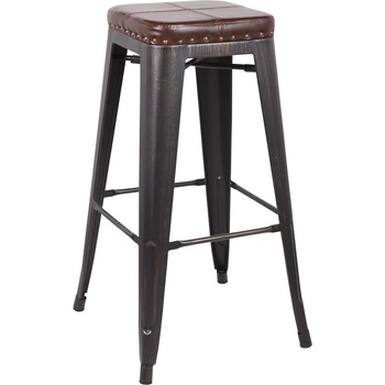 Bogdan Furniture Бар стол Memo. bg модел Relix - кожа