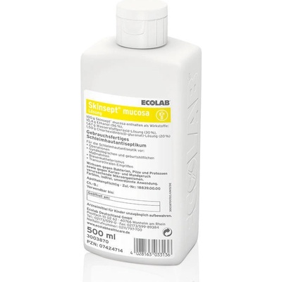 Ecolab Skinsept Mucosa sliz. antisept. 500 ml