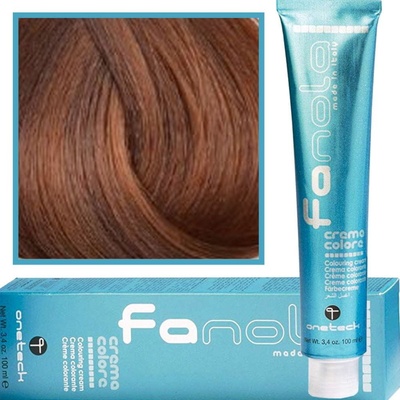 Fanola Colouring Cream profesionální permanentní barva na vlasy 7.03 100 ml