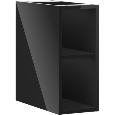 Mexen Box-A отворен шкаф с рафт 20 см, черен гланц - 91AX2-0200-470-0-70 (91AX2-0200-470-0-70)