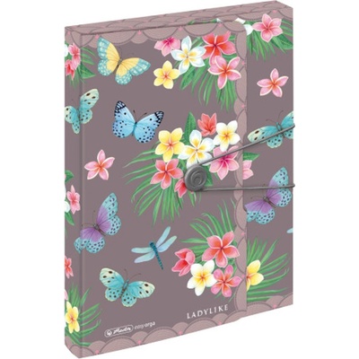 Herlitz Box A4 PP Ladylike Butterflies