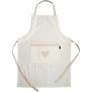 SCANquilt zástěra Dekoro pepito + srdce červenobílá