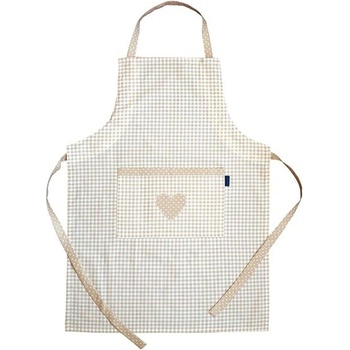 SCANquilt zástěra Dekoro pepito + srdce červenobílá