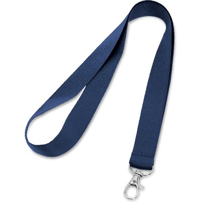 Šňůrka na krk LARIAT Polyesterová Modrá