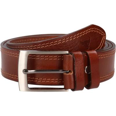 Pánský kožený opasek Belt Toro Gustavo hnědá