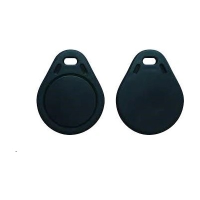 Elatec RFID Unique čip, přívěsek na klíče, 125 kHz, černý, Standard Temic/ISO11784/785 (RFID125-KEY-BLACK) – Zboží Živě