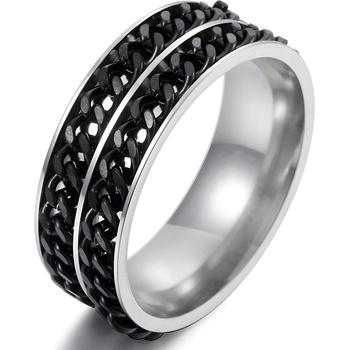 HARAHU Пръстен WA-17051 - Черен / 57mm KP17051 (WA-17051)