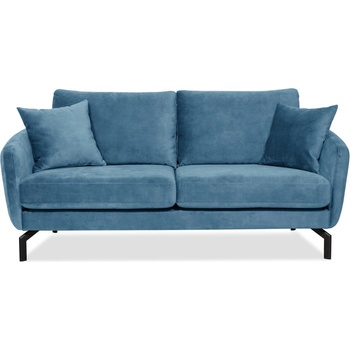 Scandic Диван от синьо кадифе 190 cm Magic - Scandic (16544SN-dblue)