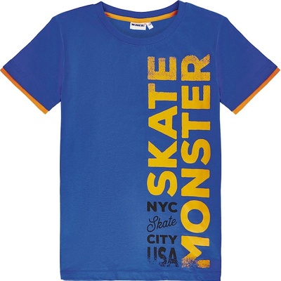 Winkiki Kids Wear Chlapecké tričko Skate Monster - tmavě modrá