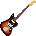 Fender American Professional Classic Jazzmaster RW 3-Color Sunburst Електрическа китара