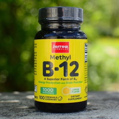 Jarrow Methyl B-12 1000mcg 100 pastilek