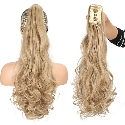 Girlshow Culík, cop na skřipci vlnitý, 50 cm - 16 (pastelově plavá)