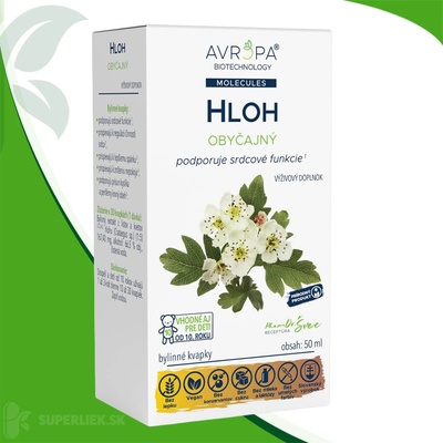Avropa Hloh bylinné kvapky 50 ml