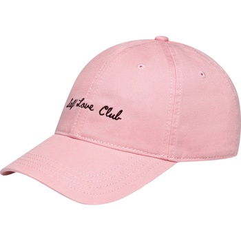 DEDICATED Шапка с козирка Dedicated Soft Cap Slussen Cap - Self Love Club Pink - размер One Size (904-3601-0711)