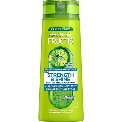 Garnier Šampon Fructis Strength & Shine Fortifying Shampoo 250 ml