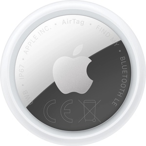 Apple Иновативно устройство за намиране на изгубени вещи - Apple AirTag (2nd gen, 2026) (бял) (mfe94zm/a)