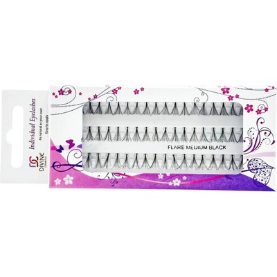 DIVINE cosmetics ELT M DIVINE umelé trsové riasy 12 mm