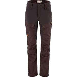 Fjällräven Дамски туристически панталон Fjällräven Women's Keb Trousers Walking trousers - Black Oak - размер 38 (110-1218-0522)