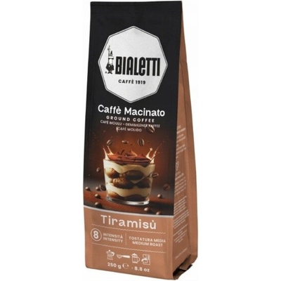 Bialetti Mletá káva Caffe Macinato Espresso Tiramisu 250 g