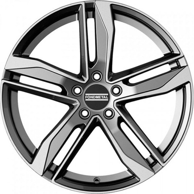 FONDMETAL HEXIS 8x18 5x112 ET29 gloss titanium machined