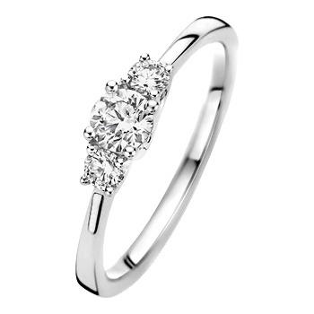 Blush Диамантен пръстен от бяло злато Blush LG1007W (LG1007W)