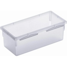 Organizér do šuplíku kuchyně i koupelny, příborník Rotho BASIC, mléčná (15x8)